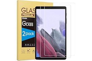 SPARIN 2 Pack Screen Protector for Samsung Galaxy Tab A7 Lite (SM-T220 / T225/T227), Tempered Glass Screen Protector for Galaxy Tab A7 Lite 8.7 Inch, Bubbles-Free