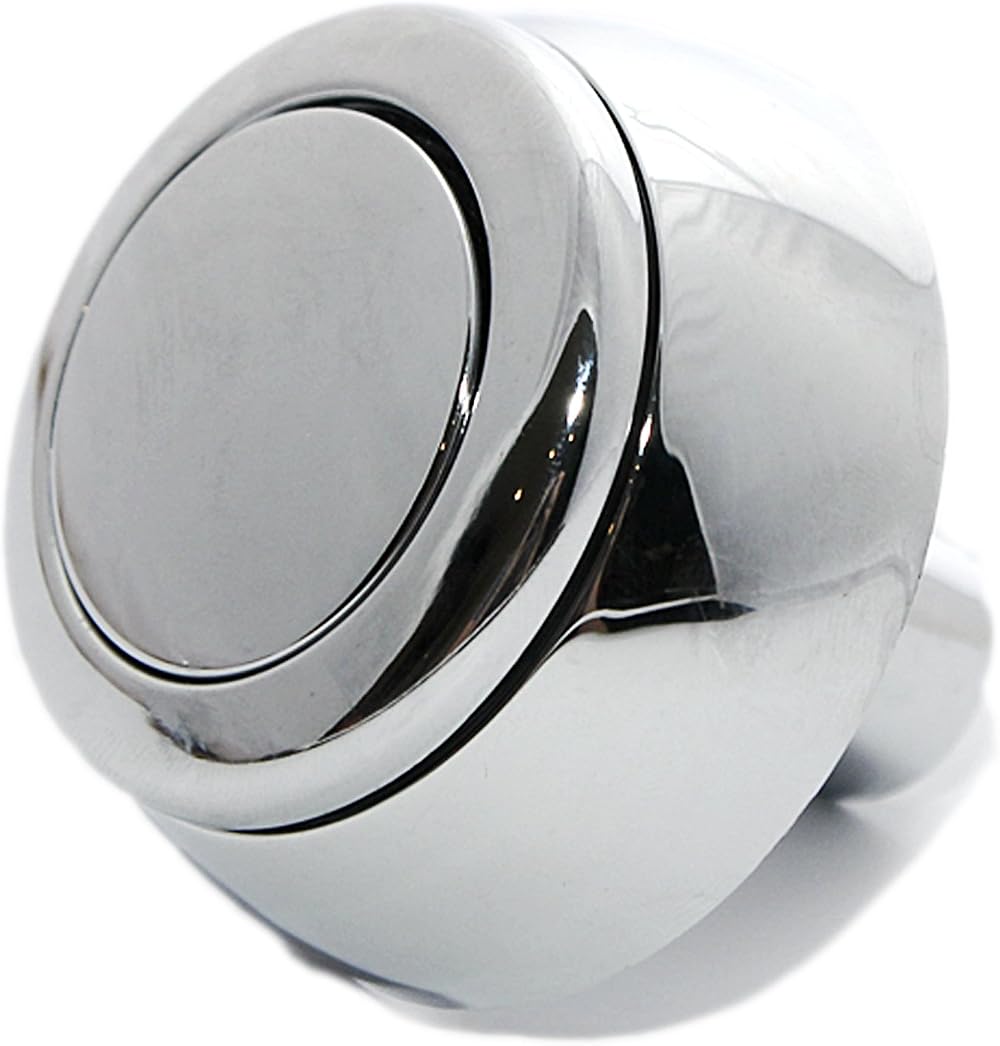 SIAMP 33 A Storm Single Flush Chrome Toilet Push Button Valve Actuator