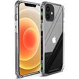 Arae Compatible with iPhone 12 Case and iPhone 12 Pro Case Hard PC + Soft TPU Frame [Shock-Absorbing] Phone Case for iPhone 1