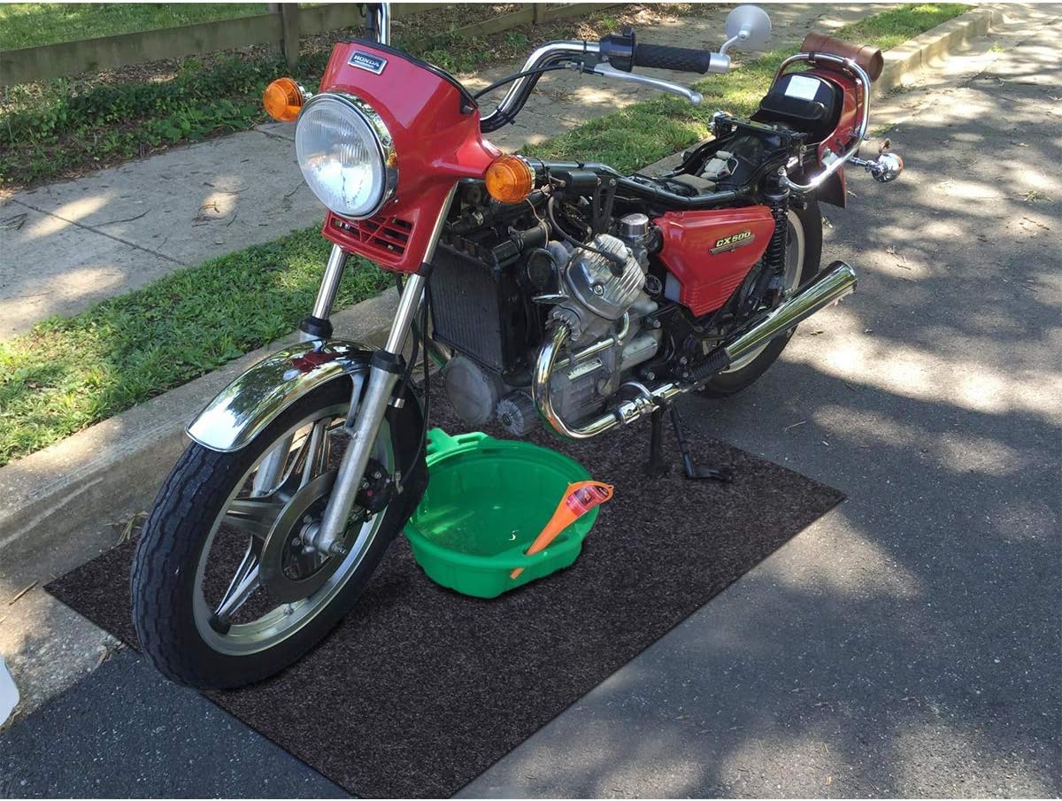 Sensko Oil Spill Mat，Premium Absorbent Mat – Reusable，Oil Pad Contains Liquids，Protects Garage Floor or car Trunk，Absorb Materials，Anti-Slip and Waterproof Backing，Washable (Oil Spill Mat 36" x 36"): Automotive