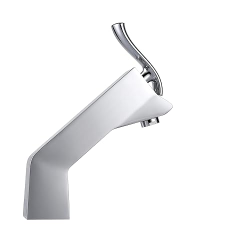 Modern Bathroom Faucet Single Handle One Hole Bathroom Vessel Sink