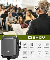 SHIDU Voice Amplifier for Teacher with Portable