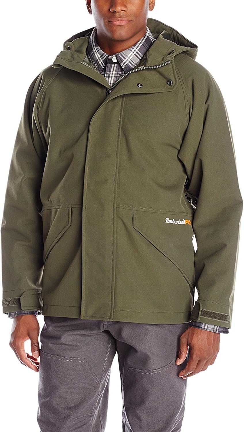 Timberland PRO Men's Dry Squall Waterproof Hooded Jacket