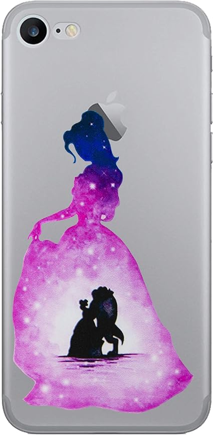 I Choose Limited Disney Aquarelle Coque étui Pour Téléphone Pour Apple Iphone 6s Plus 6 Plus 55 Avec Protecteur Décrangeltpubelle La Bête