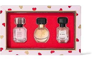 Victoria's Secret Deluxe Mini Fragrance Trio, Eau de Parfume Giftset for Women, Includes Bombshell, Bare and Tease Perfumes