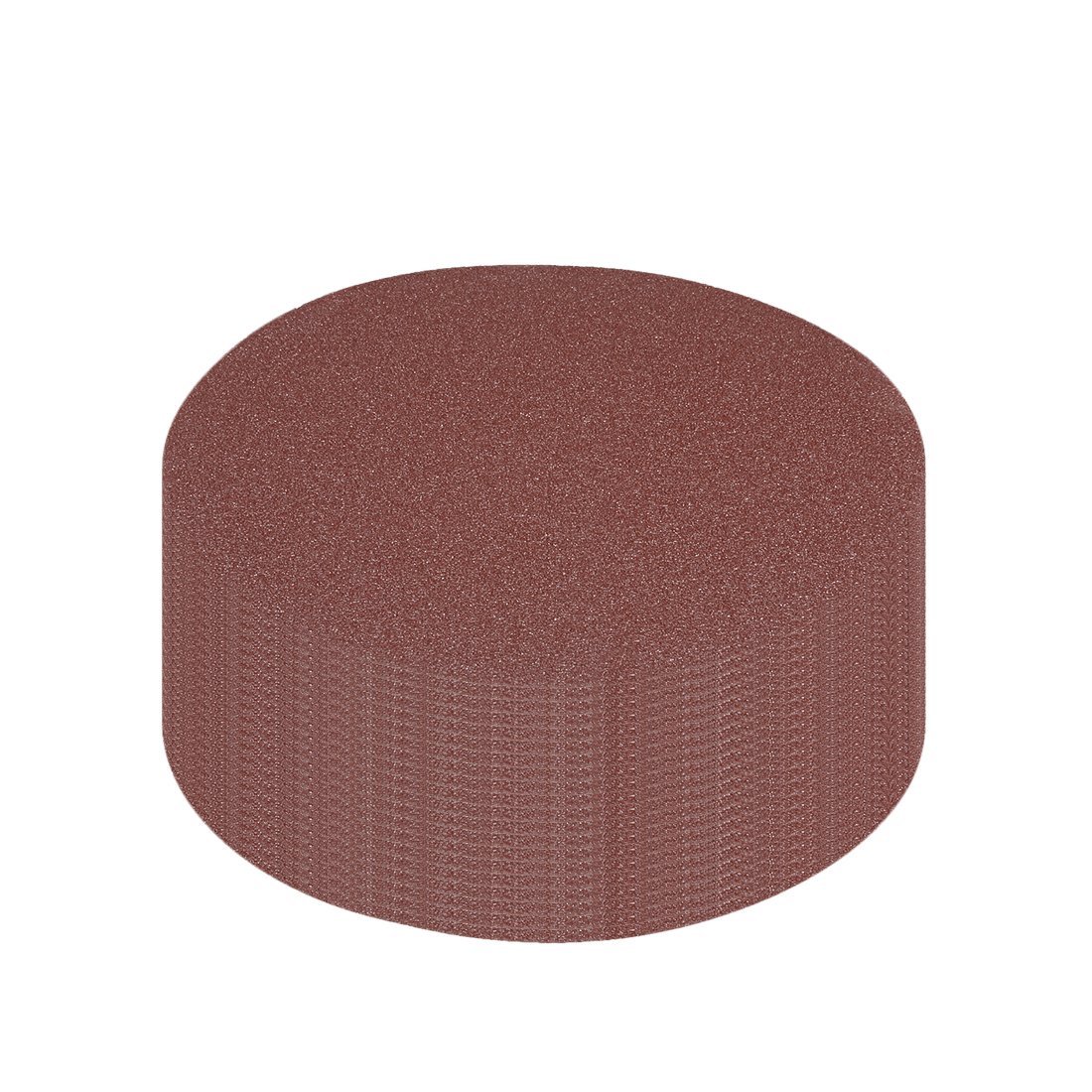 sourcingmap 20Pcs 6 inch Hook and Loop Sanding Disc 80 Grits Flocking Sandpaper for Random Orbit Sander Brown
