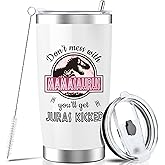 Ulrhpc Christmas Gifts For Mom Women: 20 oz Stainless Steel Vacuum Insulated Tumbler w/Sealed Caps Present For Mom Stepmom Grandmother on Birthday Christmas Mother's Day