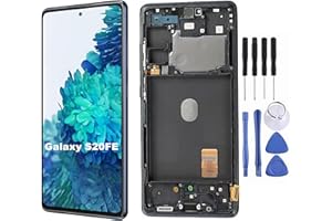 For Samsung Galaxy S20 FE LCD Screen Replacement,LCD Display Touch Screen Digitizer Assembly with Repair Tools, Compatible wi