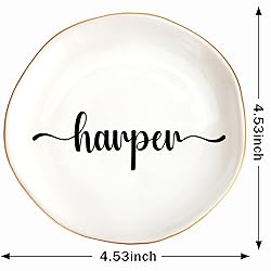 Harper Jewelry Holder Gifts for Women, Personalized