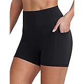 ENERBLOOM Biker Shorts Women with Pockets 4"/6"/8"/10" Spandex Workout Shorts Lightweight for Summer Cycling Running Yoga Gym