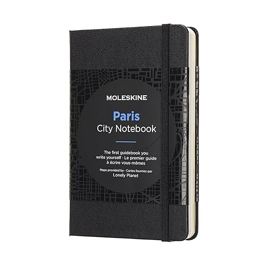 Moleskine City Notebook Paris (mit weißen und linierten Seiten