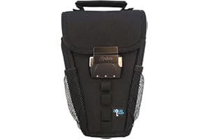 FLEXSAFE AquaVault Portable Travel Safe – Classic Anti-Theft, Nylon Cut-Resistant Lockbox for Beach, Pool, Hotel, and Outdoors (Black, Classic)