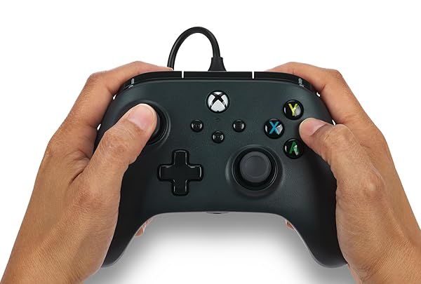 POWERA WIRED CONTROLLER FOR XBOX SERIES X|S – BLACK, GAMEPAD, WIRED VIDEO GAME CONTROLLER, GAMING CONTROLLER, WORKS WITH XBOX ONE AND WINDOWS 10/11