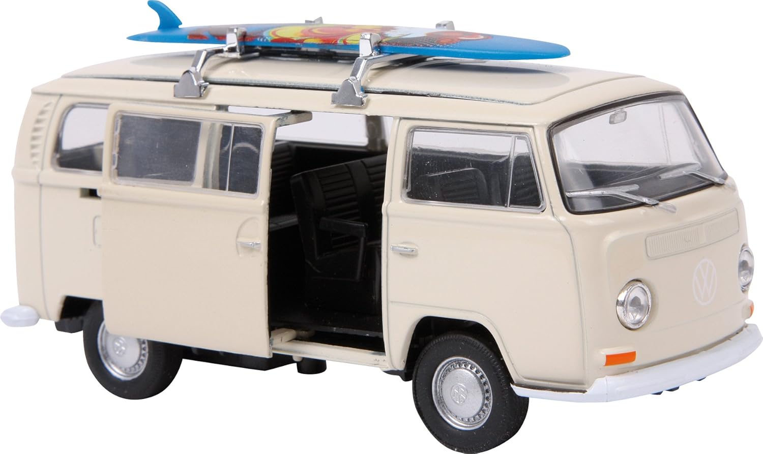toy vw bus with surfboards