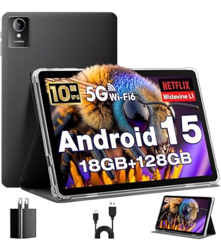 2025 Android 15 Tablet 8 inch Tablet, Kids Tablet, Octa-Core