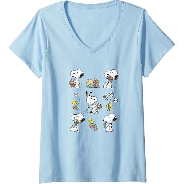 Maglietta Donna Peanuts Snoopy Merry And Bright – T-Shirt Manica Corta