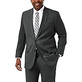 Haggar Men's JMH Premium Stretch Classic Fit Big & Tall Suit Separates - Pants & Jackets