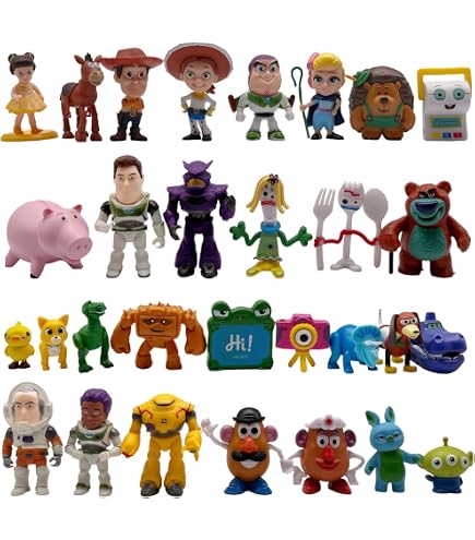 Amazon.com: NLIEOPDA 36 Pack Anime Figurines Set - Woody Doll