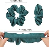 Lolalet Satin Hair Scrunchies 6 Pack Style D for Women Girls view 6