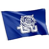 Desert Cactus Tennessee State University TSU Flag - 3 x 5 Feet Tigers Banner, Indoor/Outdoor Durable Fabric, 100% Polyester Design (Style 1)