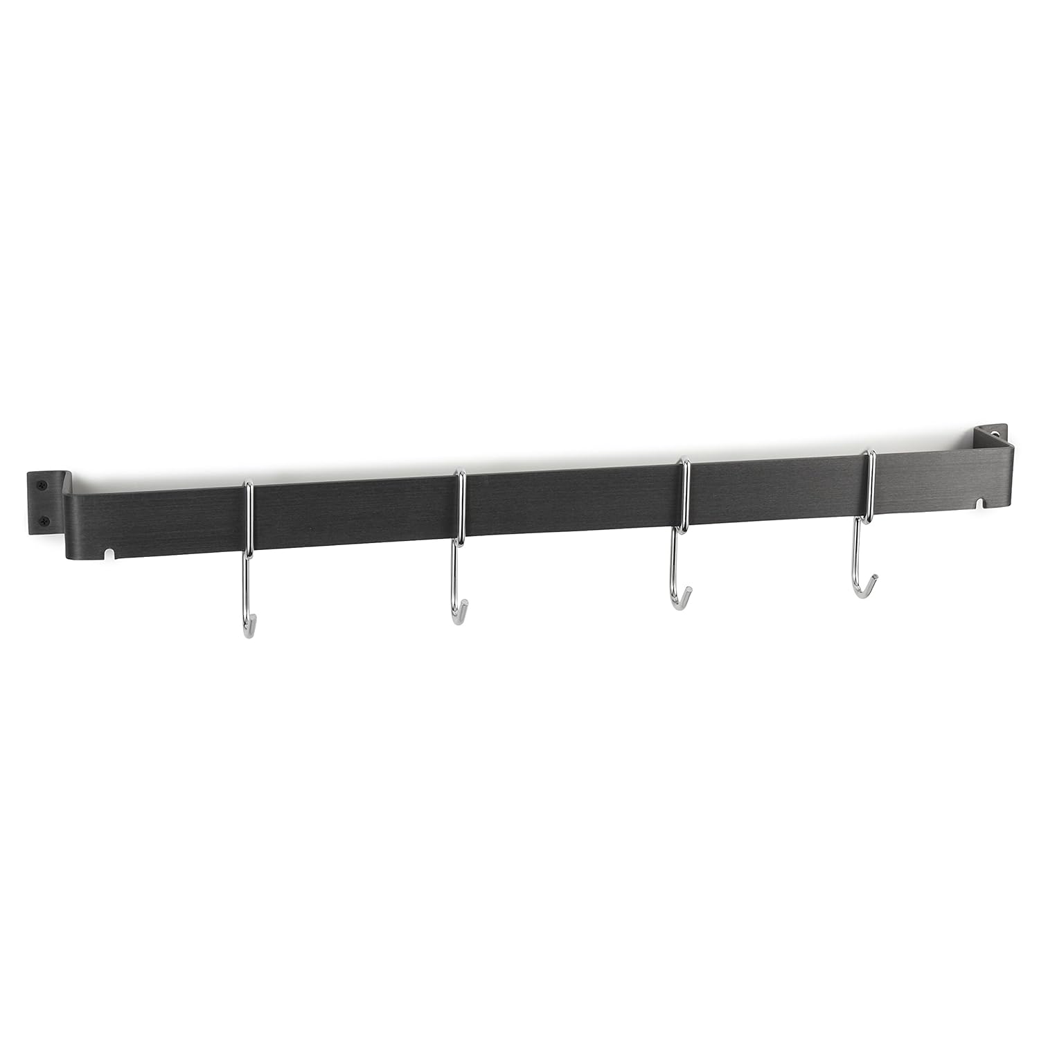 Best how to hang a hanging pot rack up straight