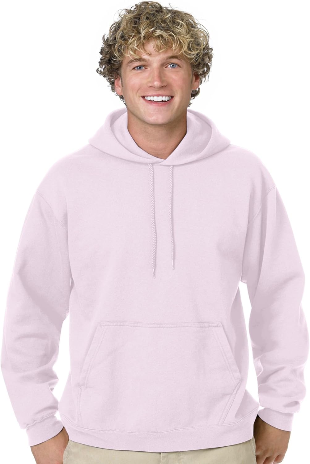 hanes pink sweatshirt