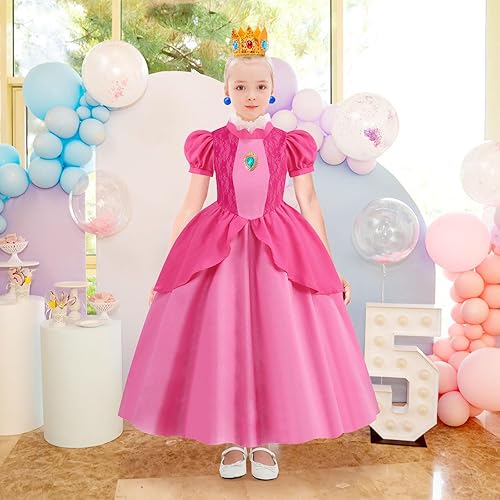 open lace back dress Girls Renaissance Queen Costume — Costume Super Center main image 1