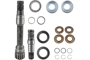 ANRAIN Front Right Differential Axle Intermediate Shaft Inner Shaft Kit, Compatible with 2012-2021 Dodge Ram 1500,Replaces 68257420AF 68257421AF 68257422AF 722N695BKA,19 Pieces