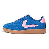 LUCKY STEP Women's Retro Fashion Sneakers Classic Casual Walking Shoes Non Slip Comfort Skate Shoes