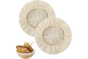 Banneton Liner Bread Proofing Basket Cloth Liner Round Bread Proofing Cover Rattan Baking Dough Basket Cover Liner Reusable S