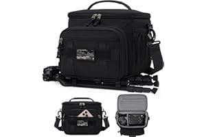 Camera Bag SLR/DSLR Camera Case Professional Shoulder Camera Bags for Canon Sony Nikon Mirrorless Cameras and Lenses Crossbod