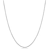 Kooljewelry Sterling Silver 1.1 mm Round Wheat Chain Necklace (16, 18, 20, 22, 24, 26 or 30 inch)