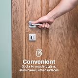 Inaya Child Proof Door Levers Lock 2 Pack Minimalist 3M Adhesive No Drilling view 3