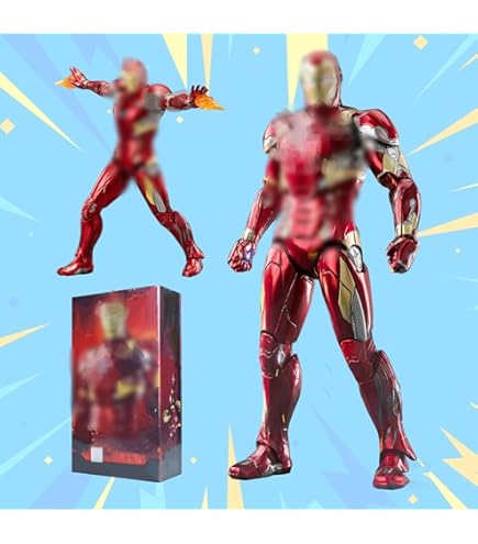 threezero Iron Man Mark XLVI フィギュア Amazon.com: threezero Marvel Infinity Saga: Iron Man Mark XLVI 1