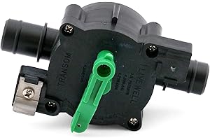 Flow-Rite MV-03-RN01 V3 Three-Position Automatic Valve Recirc/Empty/Auto - Barbed, Rear Non-PEF