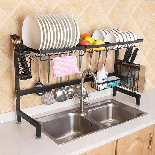 amazon over the sink dish drainer