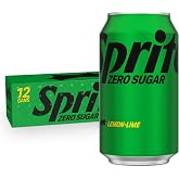 Sprite Zero Sugar Lemon-Lime Caffeine-Free Soda Cans, 12 fl oz, 12 Pack | Naturally flavored soft drink, zero calories