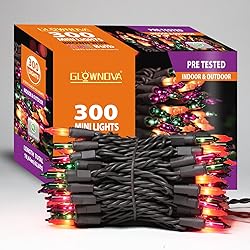 GLOWNOVA Brown Wire, Multicolor Incandescent Bulb