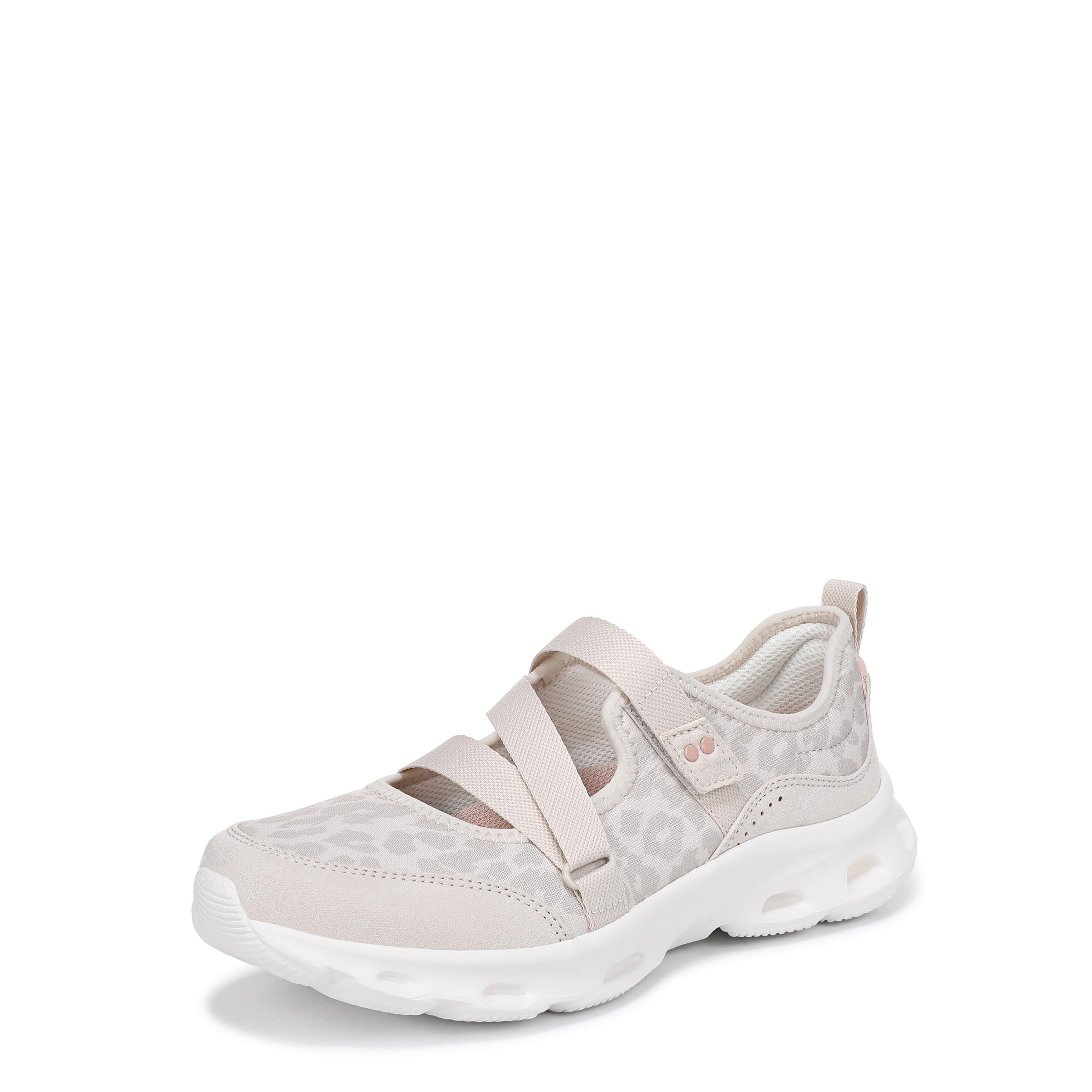 Ryka Women’s Activfoam Mj Mary Jane Shoes Taupe Leopard 6 W