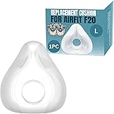 Two Brothers Trading Replacement Cushion Compatible with F20 (Medium) AirFit AirTouch CPAP Mask, Premium and Snug Fit, Soft and Durable Material, Covers Nose and Mouth, Medium (Large - 1 Pack)