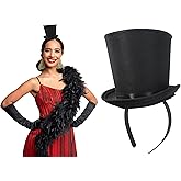 Nicky Bigs Novelties Adult Mini Top Hat Headband, One Size