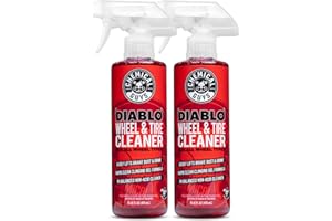 Chemical Guys Diablo Wheel Cleaner Spray - 2 Pack 16 oz Bottles, Safe on All Wheel & Rim Finishes, Sprayable Formula Removes Brake Dust, Dirt & Grime, Great for Cars, Trucks, SUVs, Motorcycles & RVs