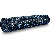 ProsourceFit High Density Foam Rollers Long, Firm Full Body Athletic Massage Tool for Back Stretching, Yoga, Pilates, Post Workout Muscle Recuperation