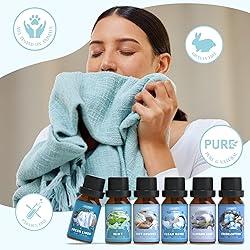 SALUBRITO Clean Fragrance Oils Set, Premium