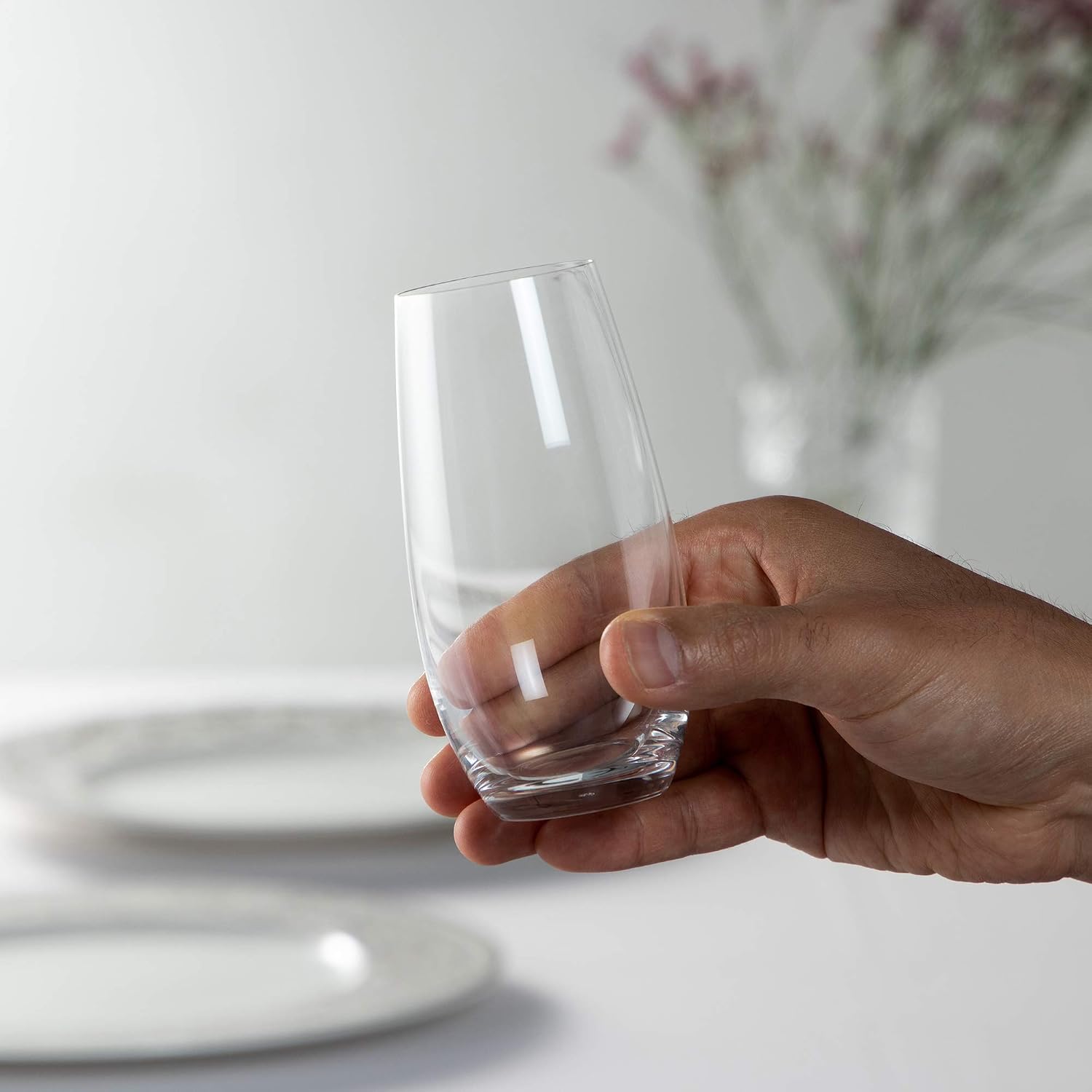 Riedel Crystal O Range Stemless Champagne Flutes - Set of 2, Colorless, 2 Count (Pack of 1) - Image 4