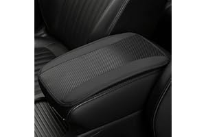 iolory Car Console Cover,Auto Center Console Pad,Anti-Scratch Car Armrest Cover,Automotive Armrest Seat Box Cover Protector,A