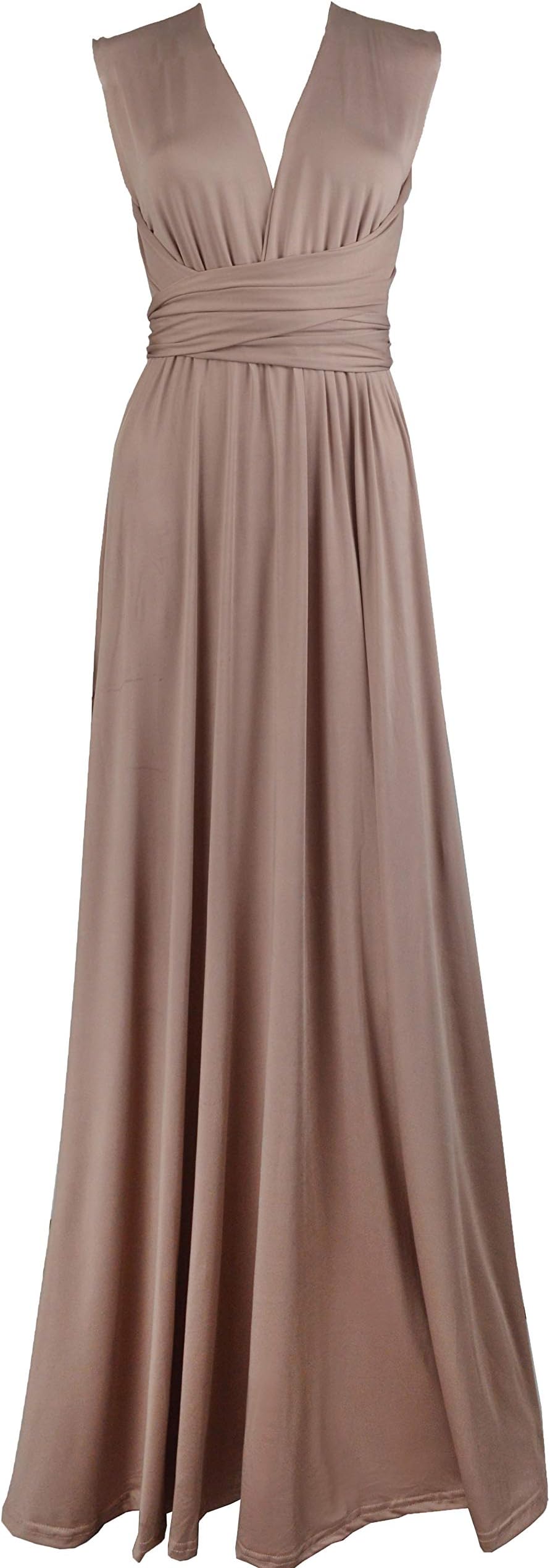 Clothink Convertible Warp Maxi Dress Multi Way Wear Party Wedding Bridesmaid Long Dresses