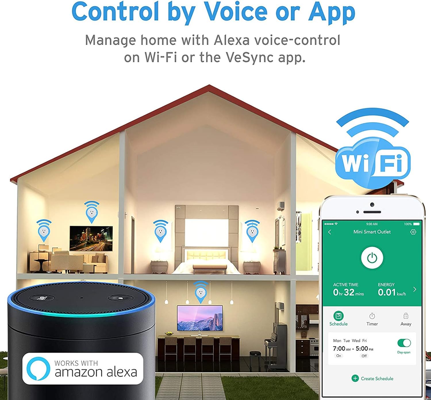 voltson smart wifi outlet