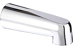 EZ-FLO 15076 Slide-On Tub Spout, 7" Length, Chrome
