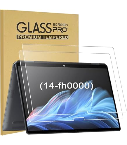 Générique Lot De 3 Film De Protection D'écran, Compatible Avec HP OmniBook Ultra Flip 2-in-1 14t-fh000 14" Laptop, Film Protecteur Screen Protector (non Vitre Verre Trempé